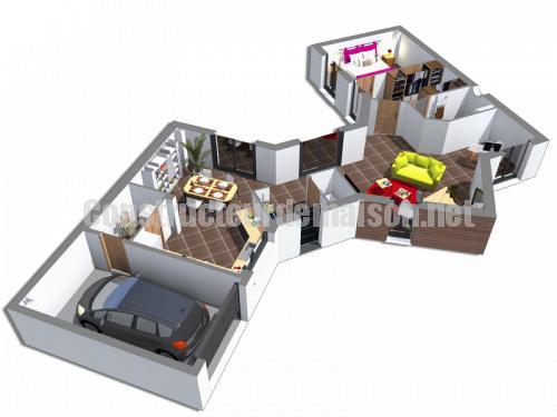 Plan de maison 64