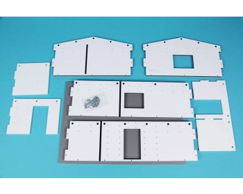 Plan de maquette de maison en papier