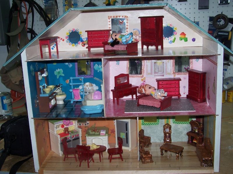 Plan pour maison de poupéé fait mains