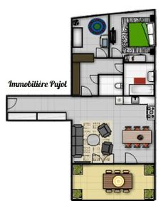 Plan de la maison de clem