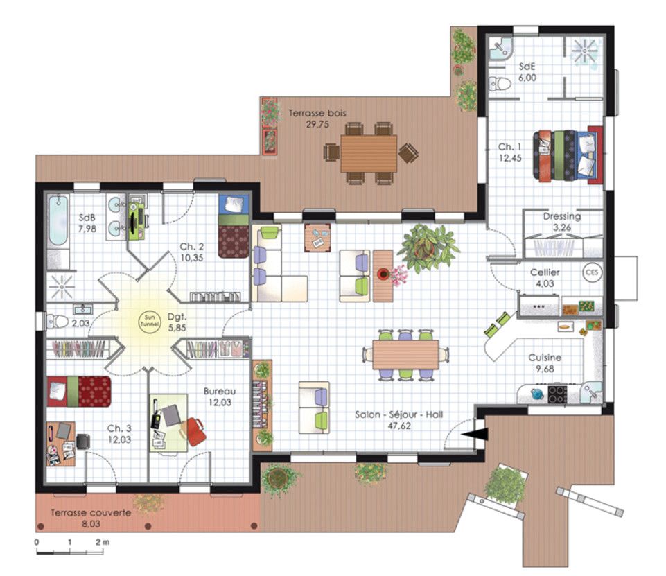 Plan maison et permis de construire
