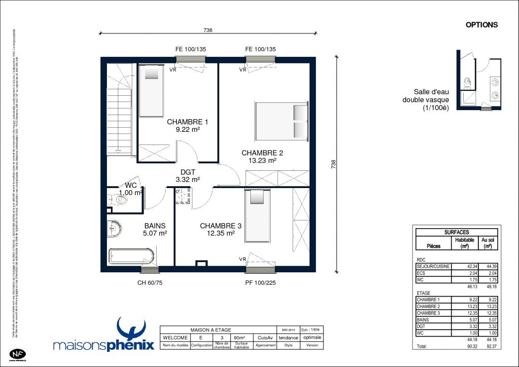 Plan de maison phenix welcome - Idées de travaux