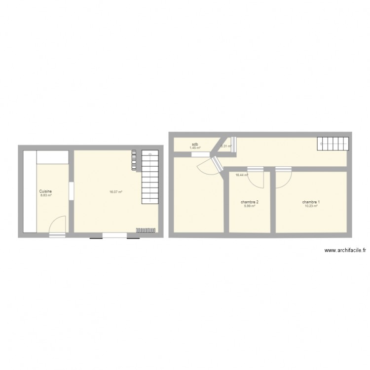 Plan de maison jordan