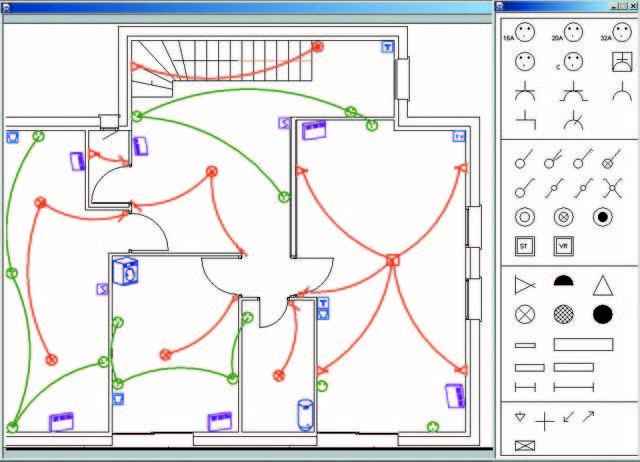 Plan électrique de maison