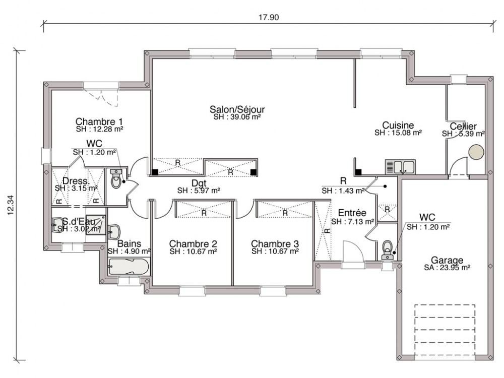 Plan de construction maison neuve