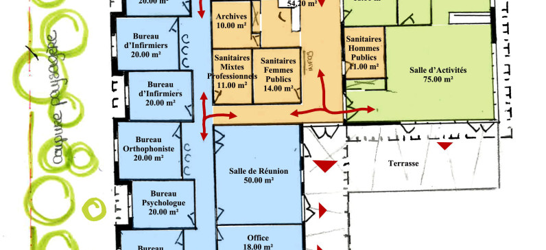 Plan maison de santé