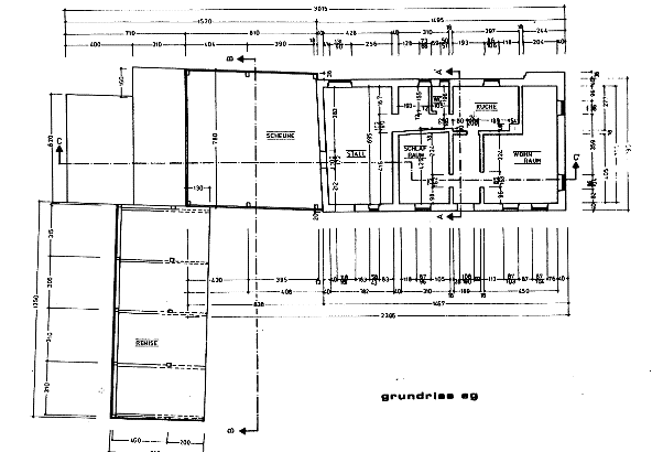 Plan de maison allemande