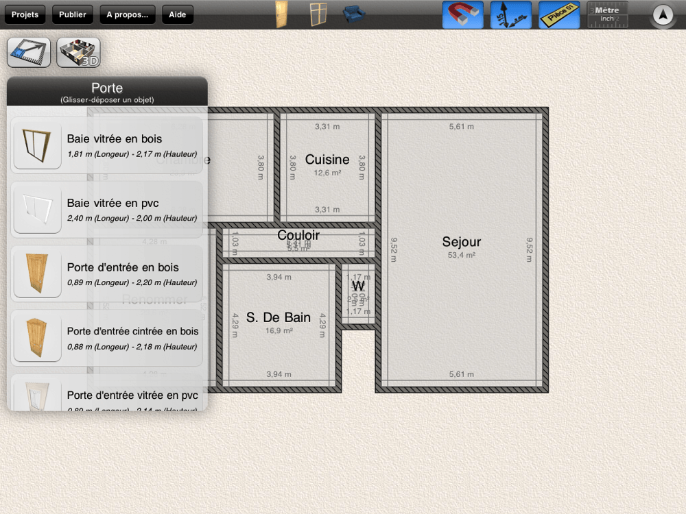 Faire un plan de maison avec ipad