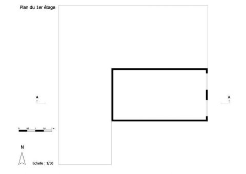 Plan de maison vierge