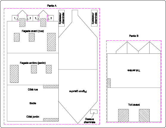 Echelle plan de construction maison