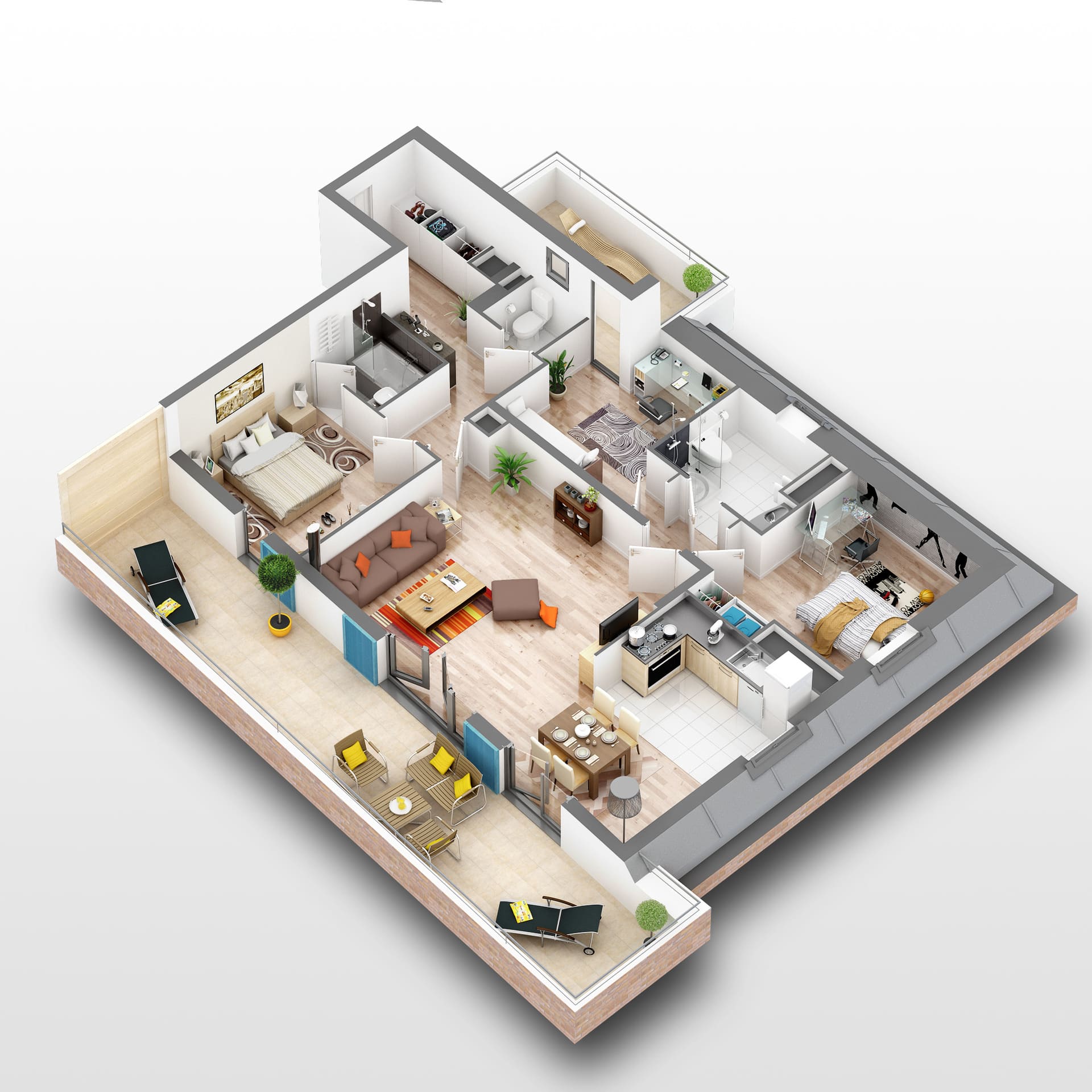 Plan de la ville de maisons laffitte