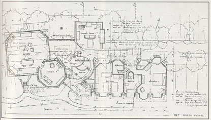 Plan de maison organique