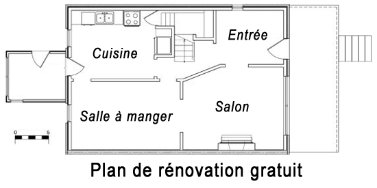 Plan de maison pour renovation