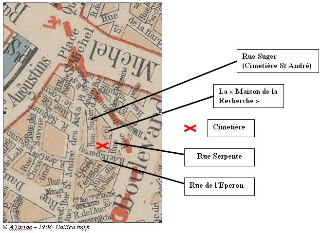 Plan maison de la recherche paris