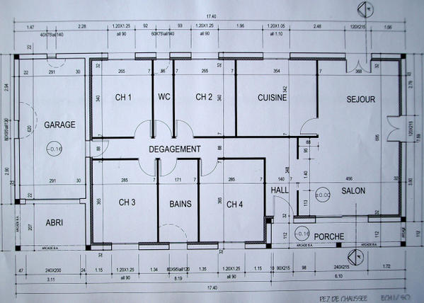 Modélisation plan de maison