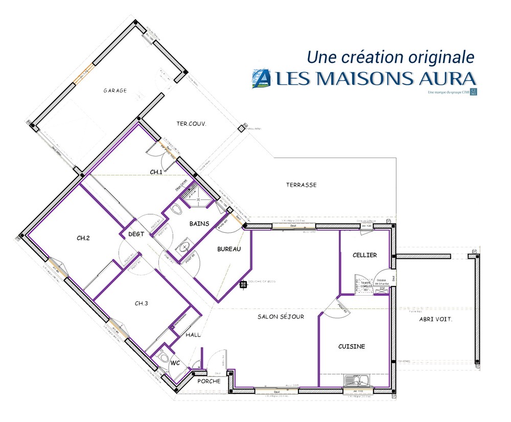Plan de maison aura
