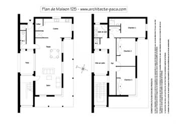 Plan de maison a imprimer