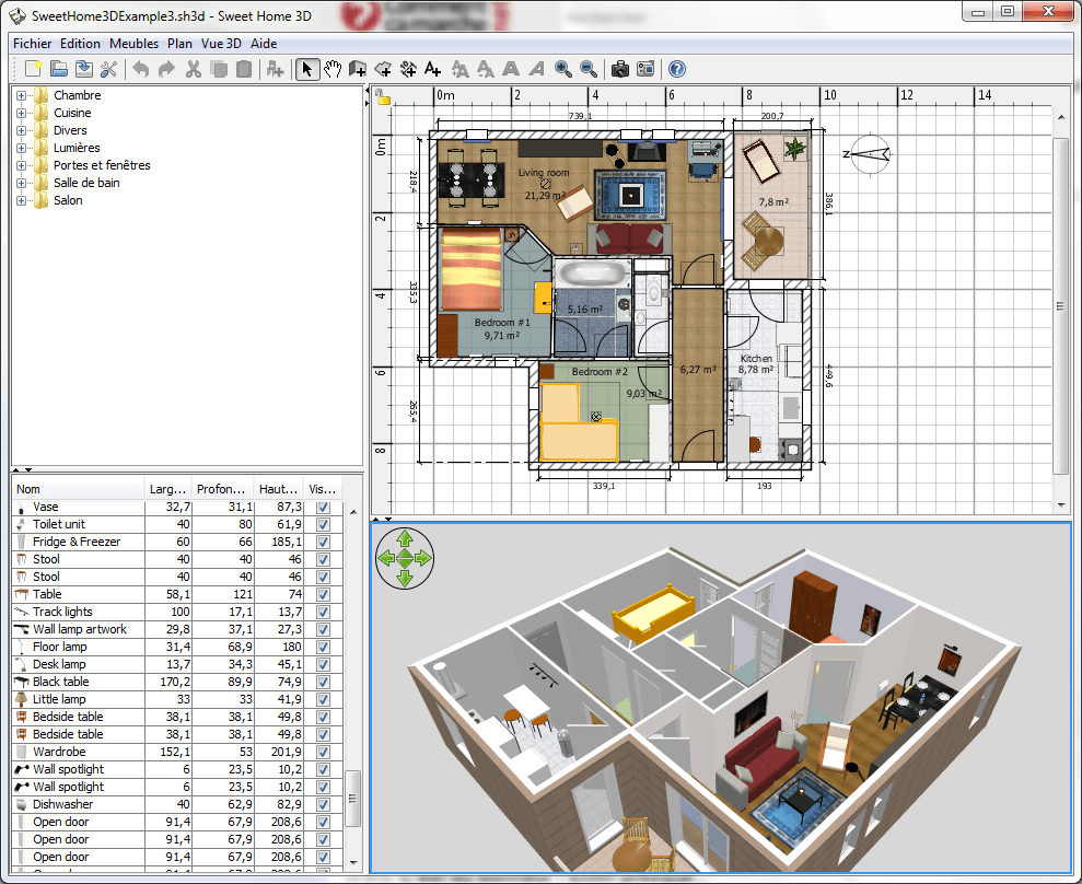 Plan de maison 100 m²