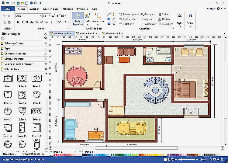 Appli pour faire un plan de maison