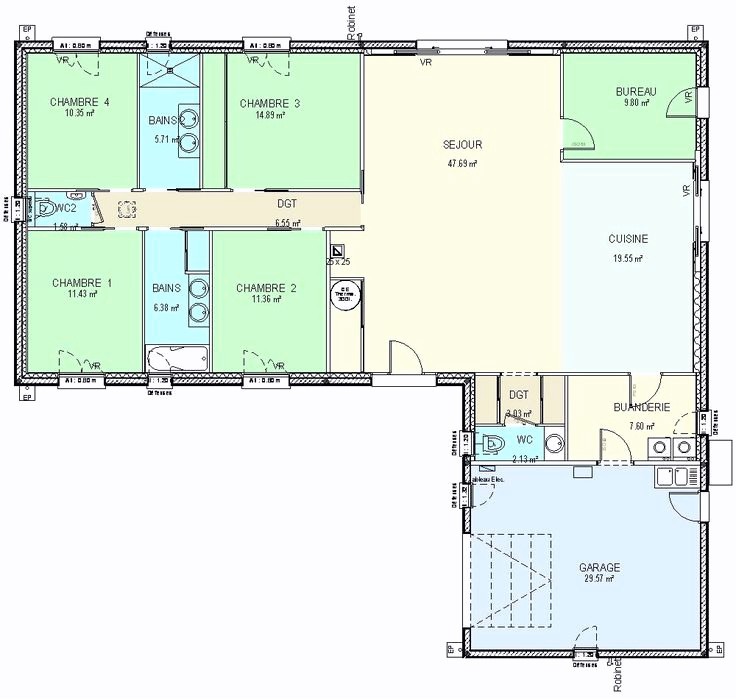 Plan de maison satov
