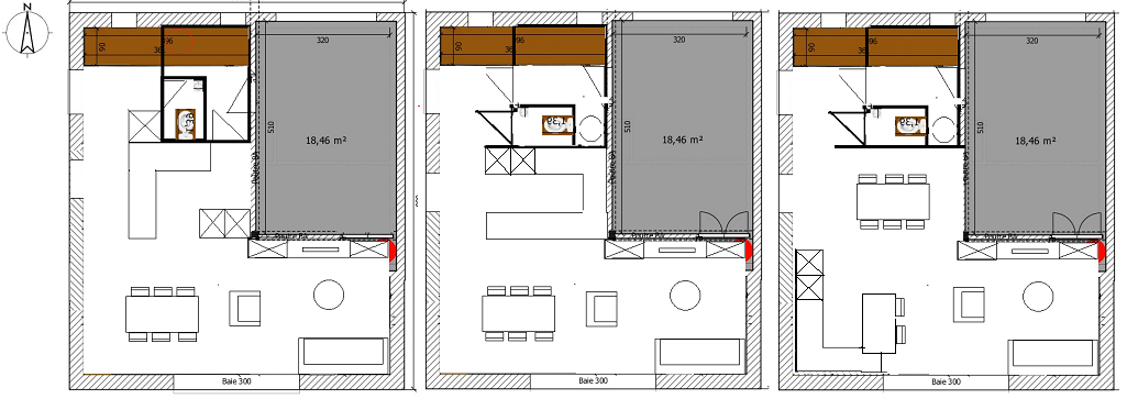 Plan de maison sur un petit terrain