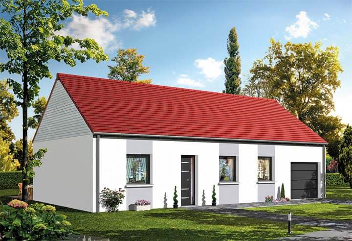 Plan et modele de maison plain pied