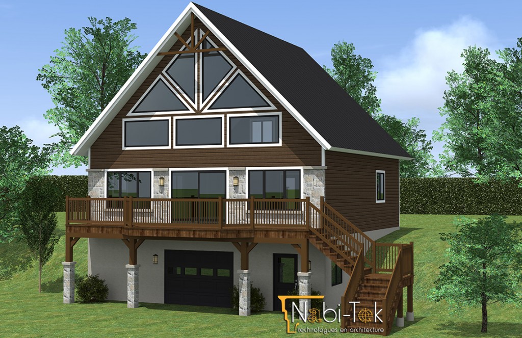 Plan de maison chalet