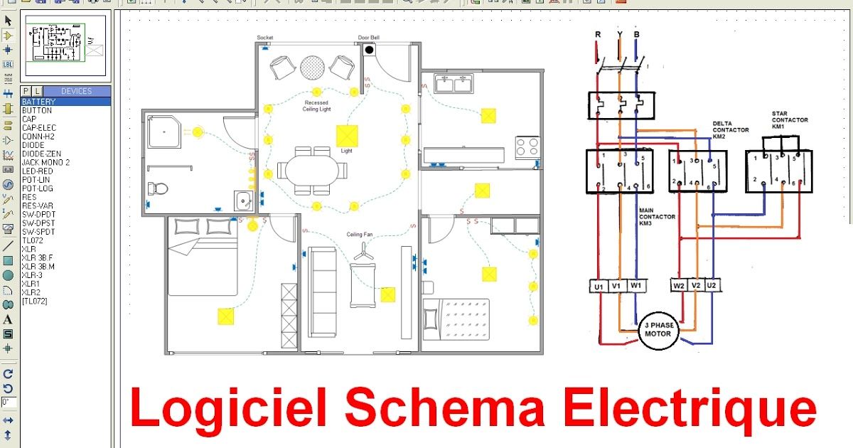 Realiser un plan electrique de maison