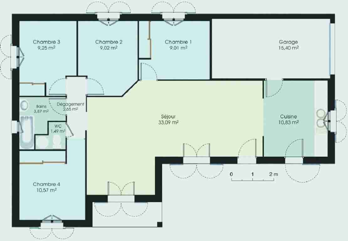 Logiciel plan de maison en pied
