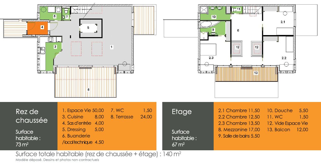 Plan de maison basse consommation