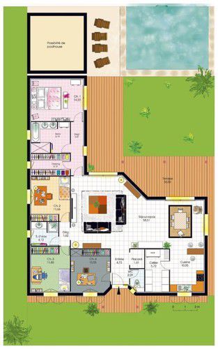 Plan de maison de reve