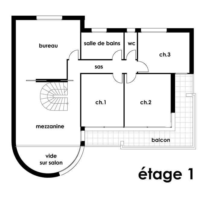 Les plan de maison moderne