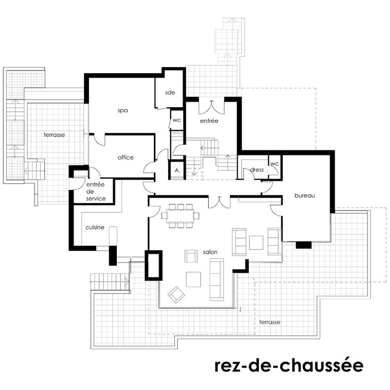 Plan de maison sur 400m2 de terrain