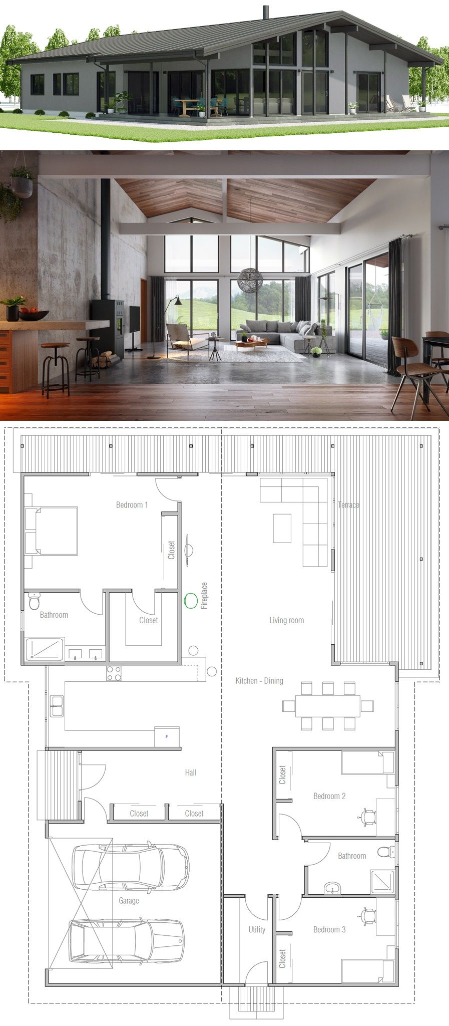Plan de maison eco