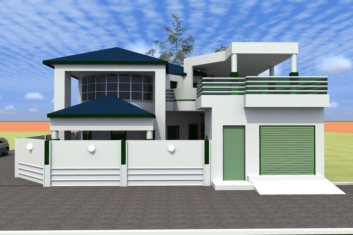 Plan de maison a etage petite facade
