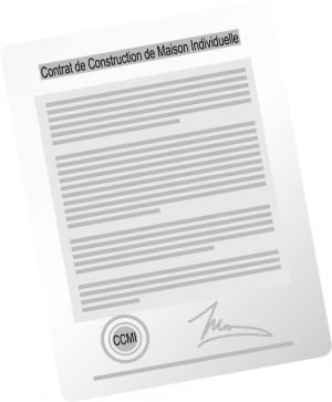 Contrat de construction de maison individuelle avec fourniture de plan - dossier complet