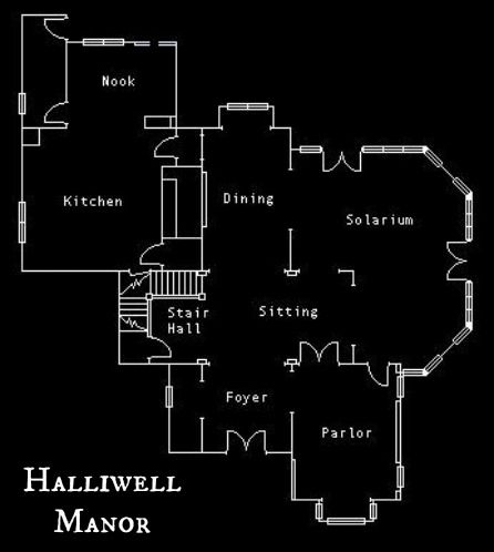 Plan de la maison des halliwell