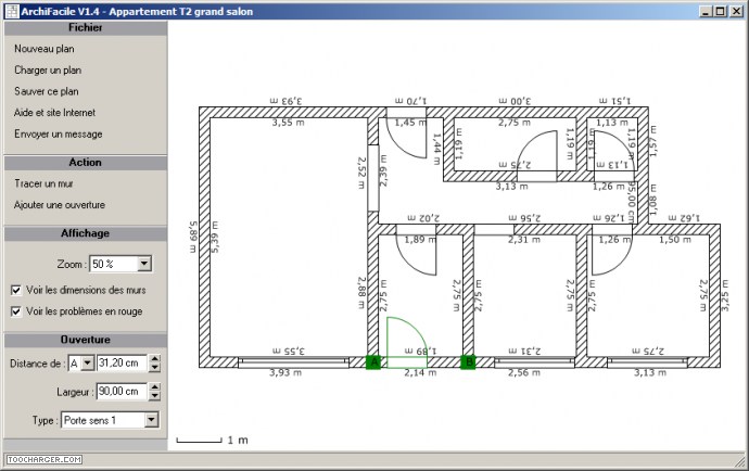 Traçage plan de maison