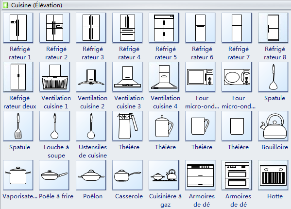 Symbole sur un plan de maison