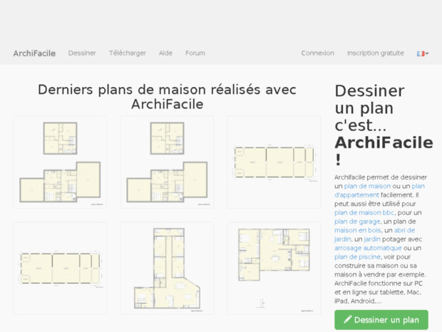 Logiciel plan de maison pour tablette