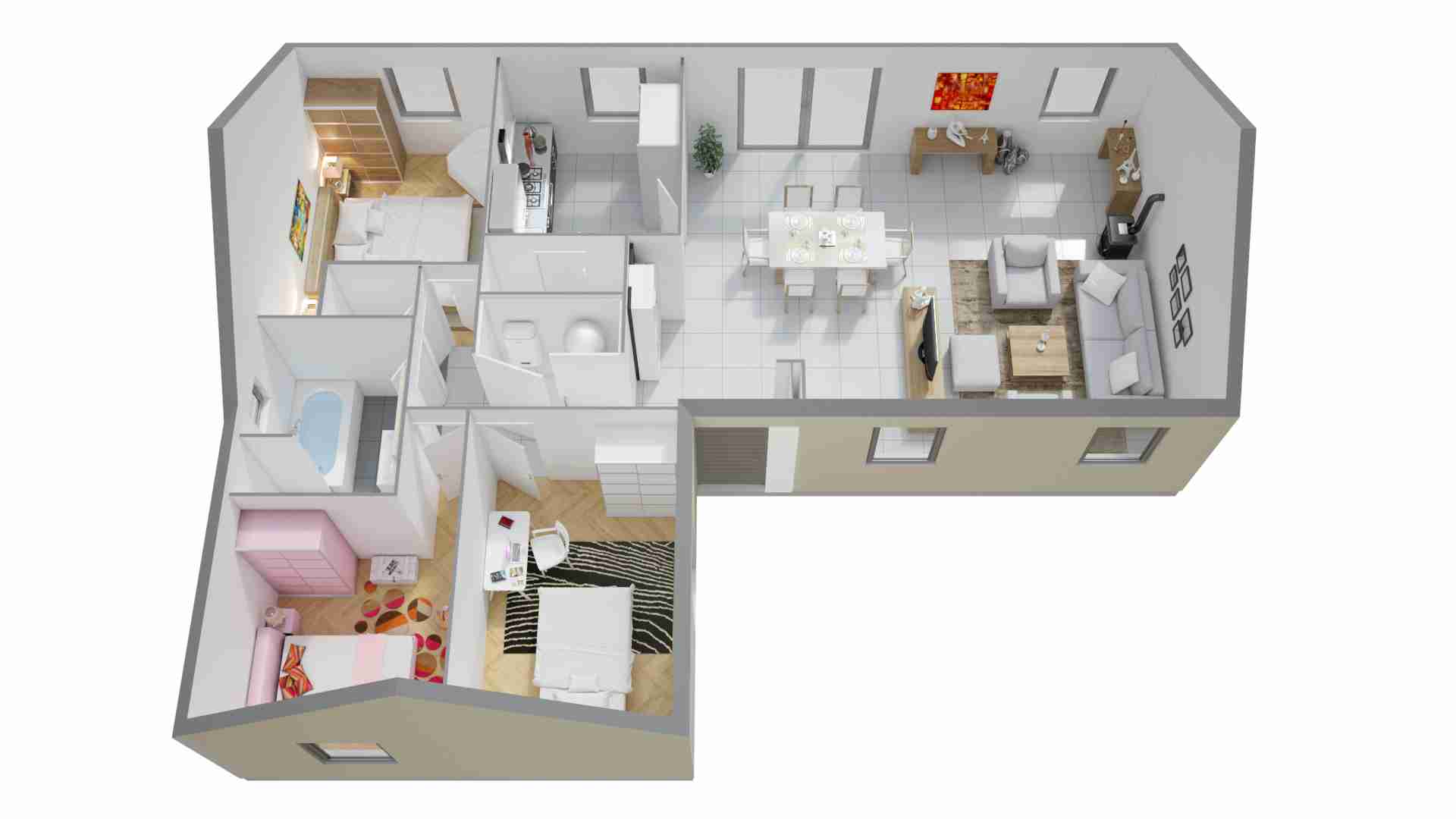 Phenix plan de maison