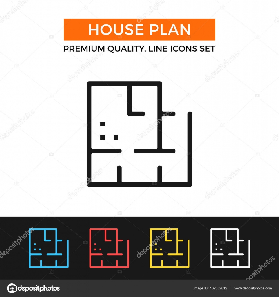 Icone pour plan de maison