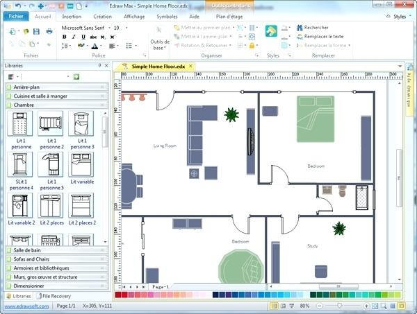 Logiciel pour les plan de maison