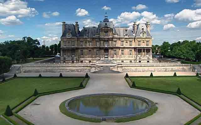Plan du chateau de maisons laffitte