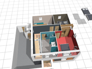 Plan de maison 3d kozikaza