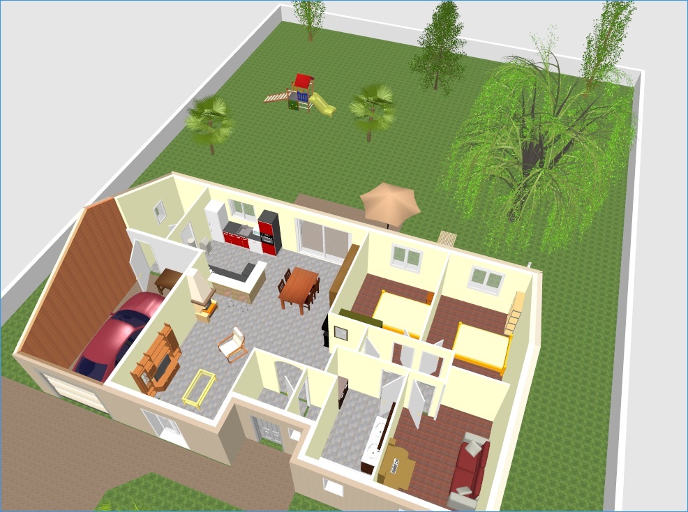 Idee de plan de maison 3d