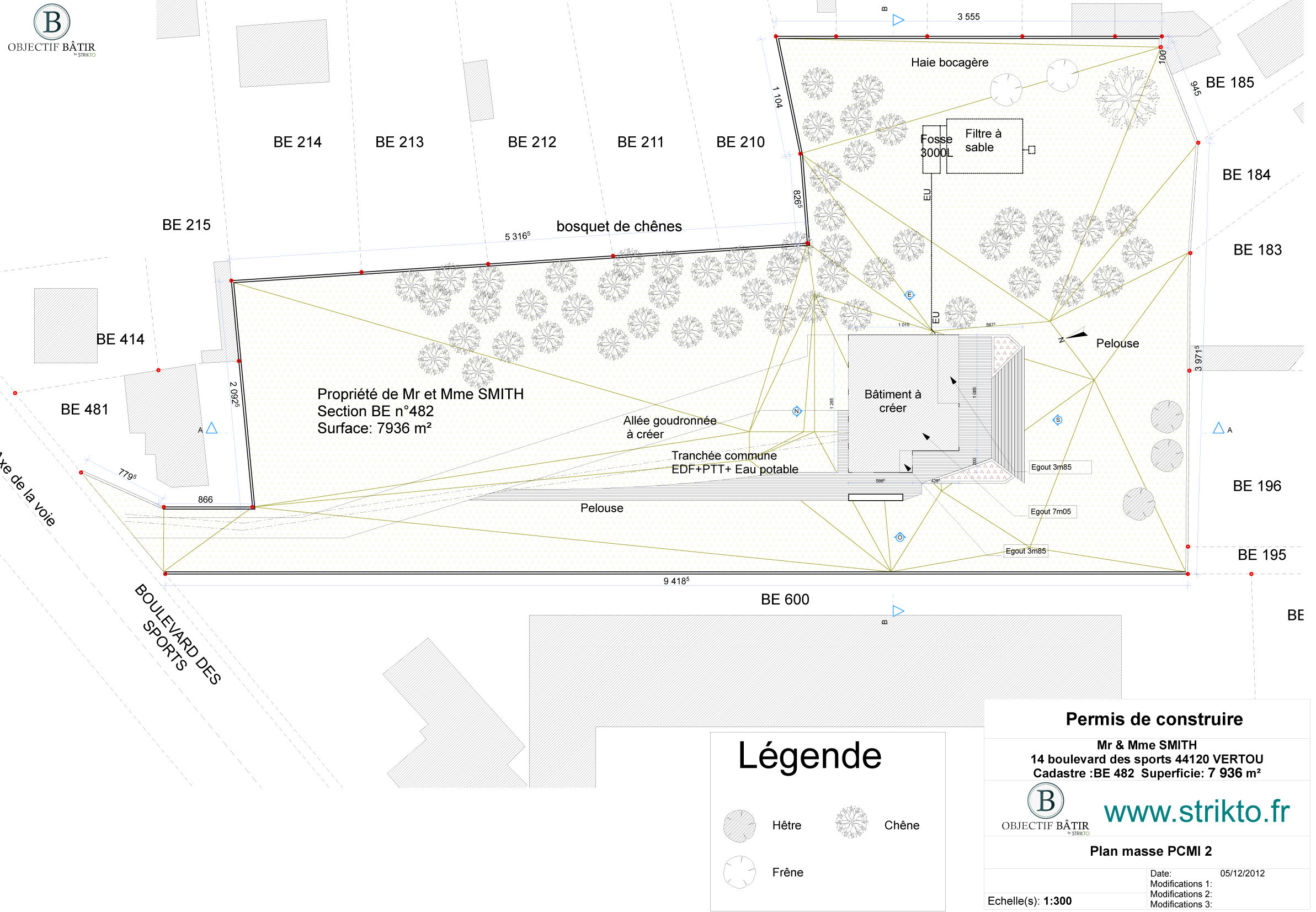 Comment obtenir le plan de masse de ma maison