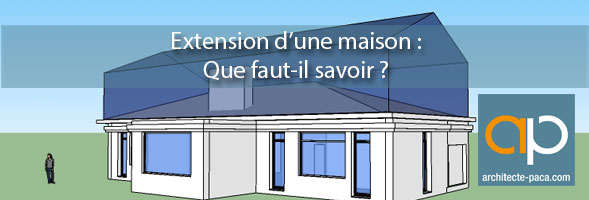 Plan de maison existante