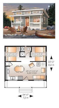 Plan de la maison des anges