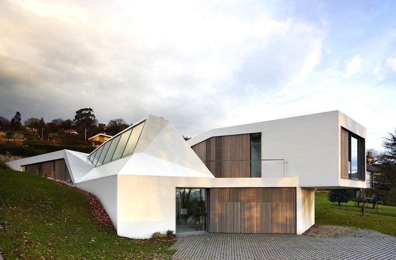 Plan de maison moderne en espagnol